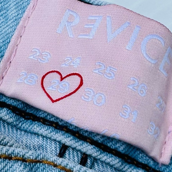 REVICE Light Blue Distressed Women Jeans - Picture 13 of 13